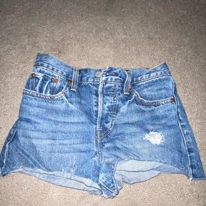 abercrombie jean shorts